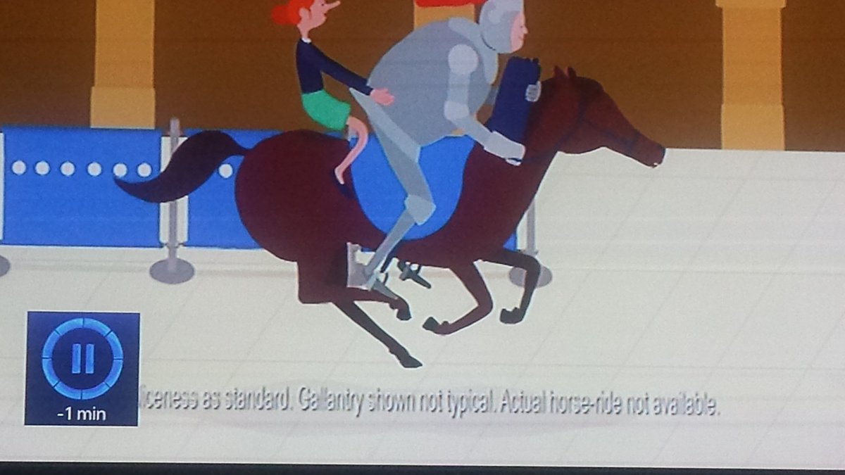 MissMint91's tweet photo. @EMTrains has someone shown disappointment when no horse or knight in armour was avaliable? 😂😂 #hilarious https://t.co/5MPoHftucT