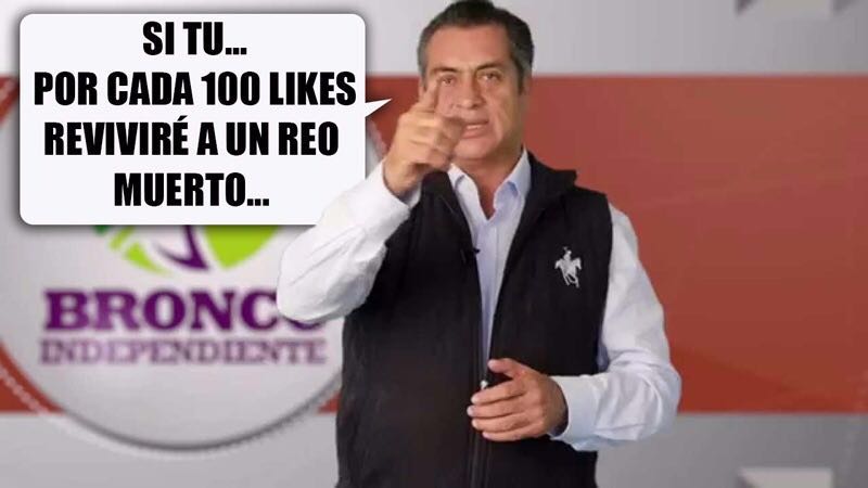 peevdro's tweet photo. Dicen los rumores que @JaimeRdzNL solo existe en Facebook, no en la vida real https://t.co/x1TbVhWSVd