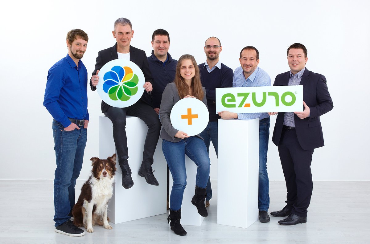 easyuno's tweet photo. Meet the team! ... and the dog, called 'Dark' #ezuno #alfrescopowerusers https://t.co/CgdblBTs8a