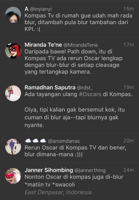 Beneran Diblur! Tayangan Ulang Oscar di Kompastv Kena Beneran Diblur! Tayangan Ulang Oscar di Kompastv Kena