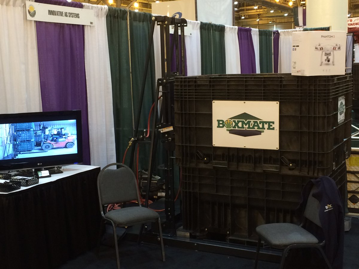 TheBoxmate's tweet photo. Come visit us at at booth 3861 @ComClassic! We can help you do your heavy lifting in your #seedwarehouse!! https://t.co/8QustNLC0R