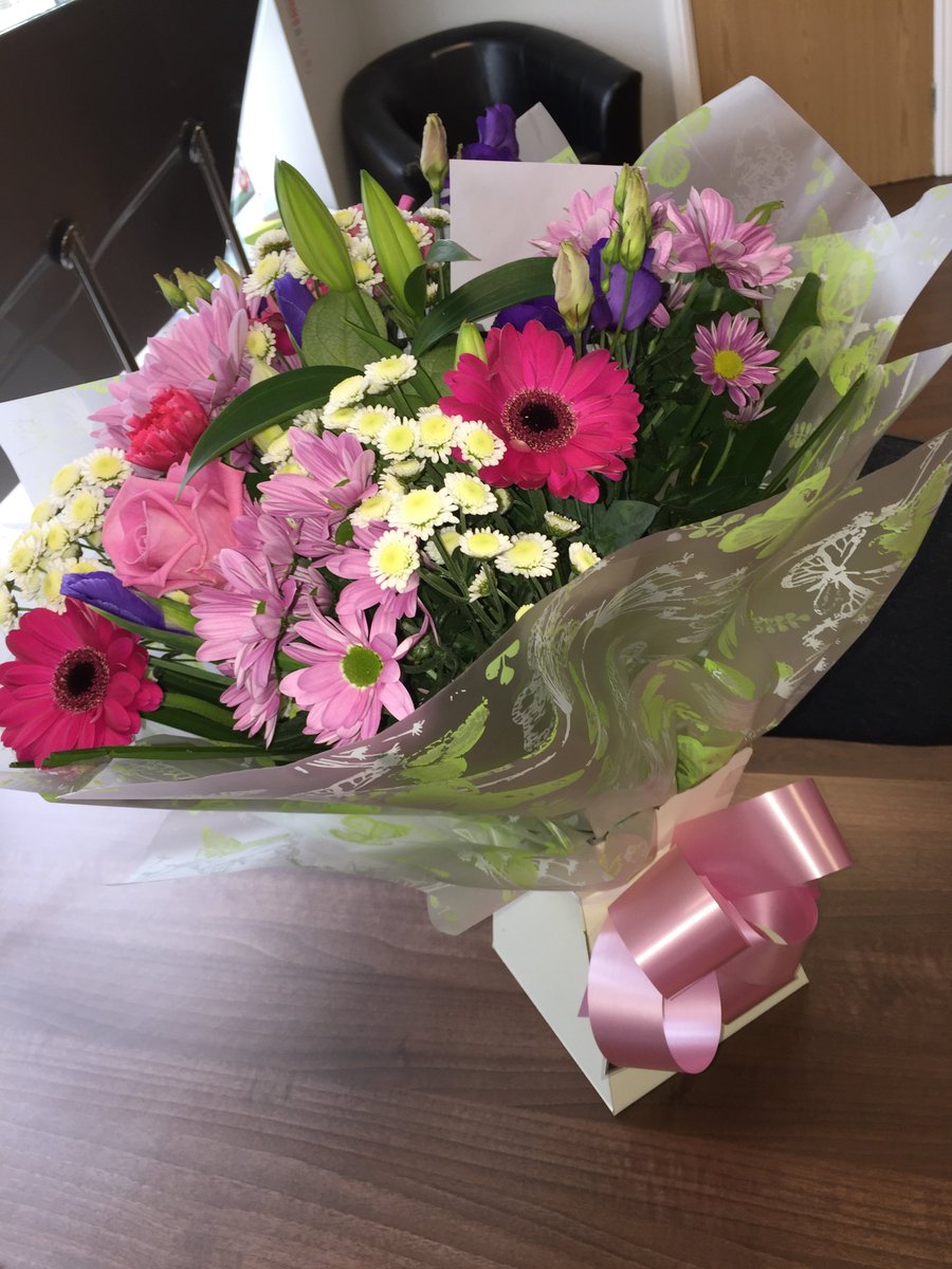 We are too spoilt off our lovely clients! #gorgeous #flowers #thank #you #from #vedo #house #completion