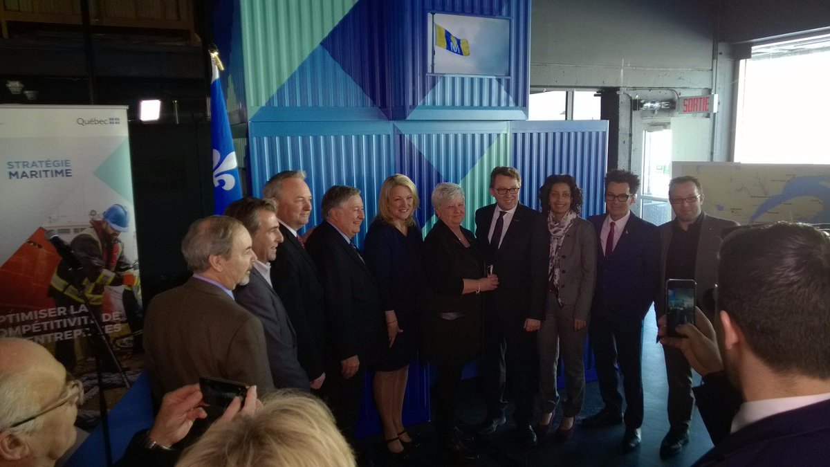 PortMTL's tweet photo. Investissement de 300 millions $ pour le développement de zones industrialo-portuaires à travers le Qc. #PortMTL https://t.co/JZ3GZuxOey