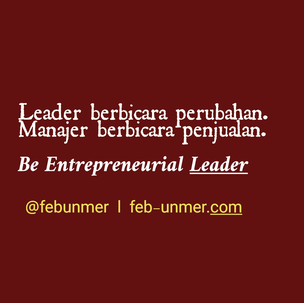 Seorang Leader bisa sekaligus Manajer, demkian juga sebaliknya. Namun kadang, seorang Manajer tidak menjadi leader.