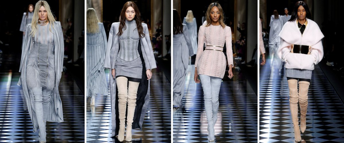 SKLuxuryMNGT's tweet photo. Balmain Spring collection 2016, Paris Fashion Week!
#StyleKandi #Balmain2016 #ParisFashionWeek #Vogue #Fashion https://t.co/A1HkIP5M1q