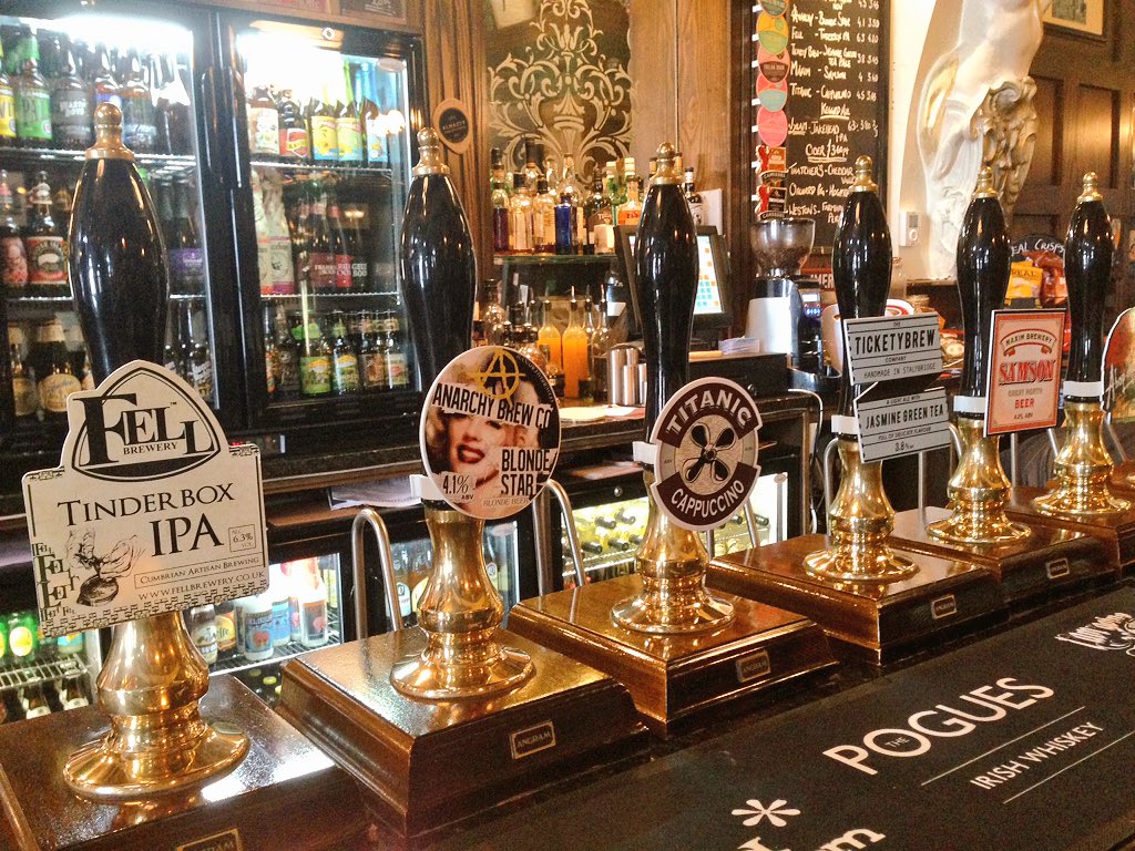 headofsteamHQ's tweet image. On sale at @the_ship_isis: @FellBrewery @AnarchyBrewCo @Titanic_Brewers @TicketyBrew @MaximBrewery @CameronsBrewery🍻