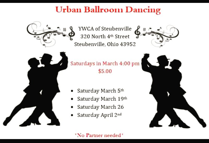 YWCASteub's tweet photo. This Saturday!! #UrbanBallroomDancing here in #Steubenville #Steubenvilleywca #OnAMission #YWCA https://t.co/IQrSo3t8Y1