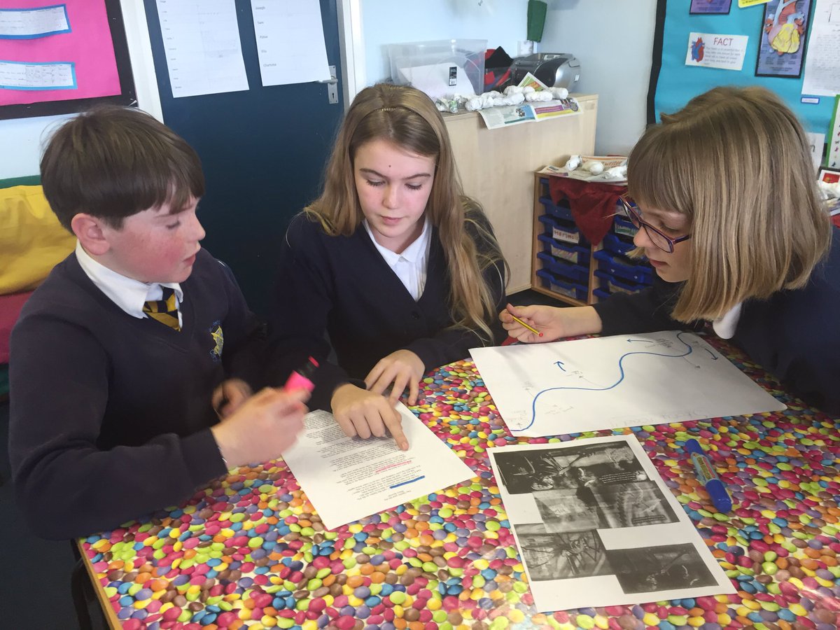StPeters_tweets's tweet image. Year 6 investigating the structure and language of the original 1829 poem #languagedetectives