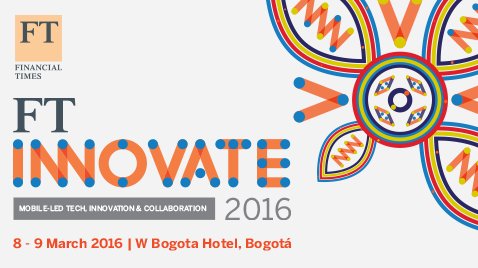 InnpulsaCol's tweet photo. We’re proud to announce our support of #FTInnovate Latin America 2016.View the agenda here: https://t.co/bA4f1OvJkc https://t.co/ax0NeIxiVK