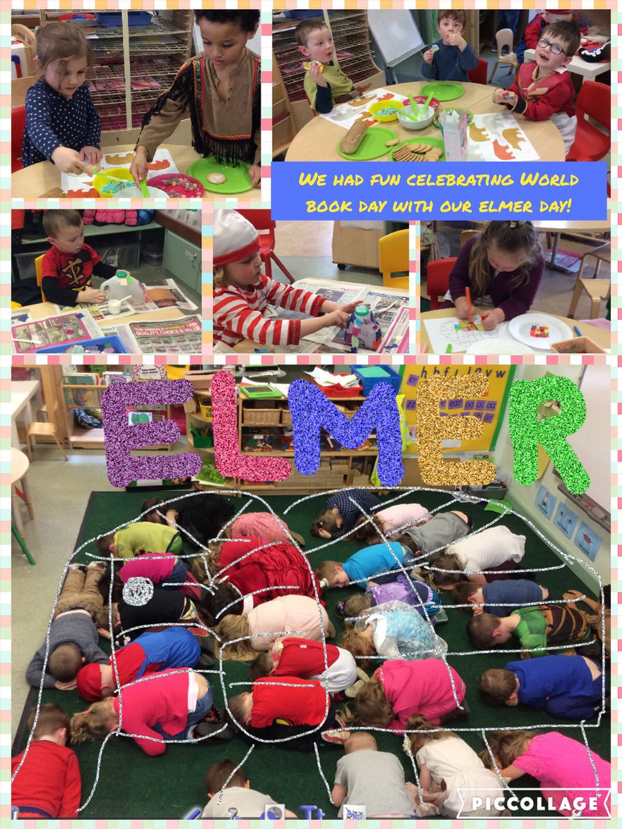 LPSFS2's tweet photo. Fantastic day celebrating World Book Day with our Elmer Day! #WorldBookDay #Elmer https://t.co/ncbc19fsMG