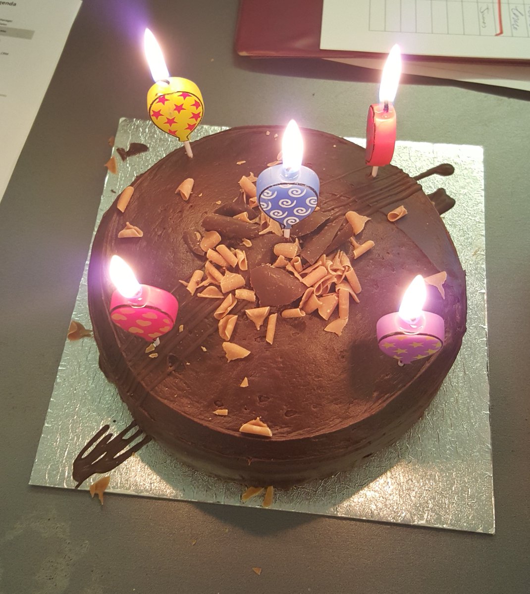 HICambridge's tweet photo. Busted Budget (M&amp;E - Feb) Celebration Cake #RBHMar https://t.co/dEj3DmKd2t