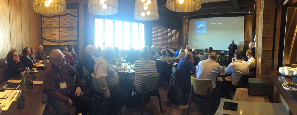 ChristineGass's tweet photo. #Dattodoes Boston roadshow! Thanks to our partners for attending! @Datto @RobTRae https://t.co/6KPvMWFPvd
