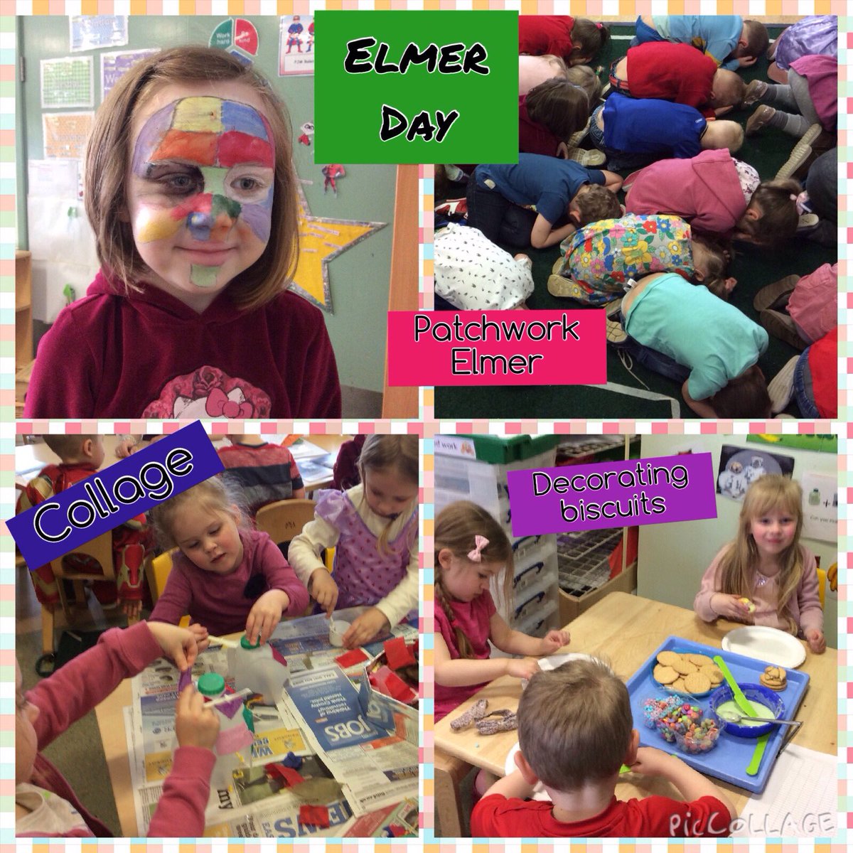 LPSFS2's tweet photo. We had lots of fun today in F2 #WorldBookDay #Elmer https://t.co/nBrWPXDWJU