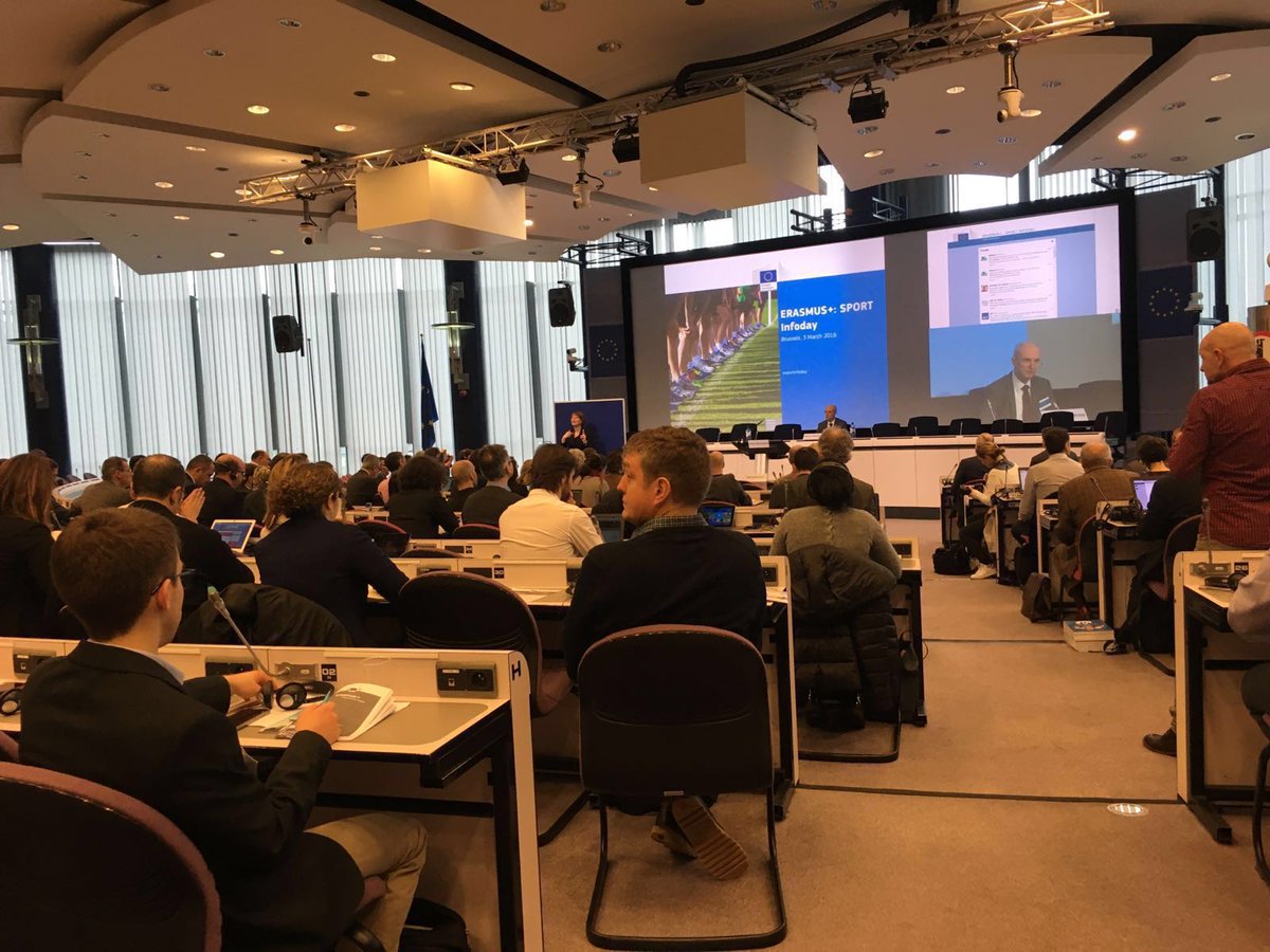 sergioalonso_13's tweet photo. THANKS for this great day #sportinfoday #successprojects Trabajar para ello! @EUErasmusPlus @EuSport https://t.co/L7QRx0Mwio