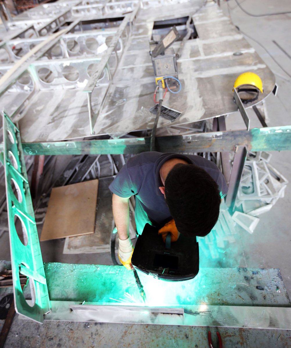 BeringYachts's tweet photo. The first Bering built with an aluminum superstructure is currently under construction.
#beringyachts #bering65 https://t.co/pfTaF3kr3C