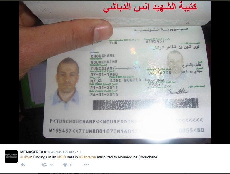 meryemmarzouki's tweet photo. #TP passeports #Chouchane: 1er fait à Gênes le 22/01/2011, 2e à Rome le 25/01/2011,
3e à Sidi Bouzid le 13/11/2012 https://t.co/7MpKVSQE1X