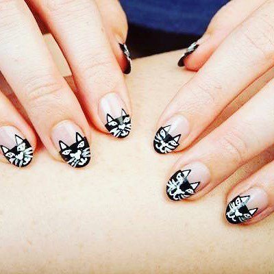 Cinemanimo1's tweet photo. https://t.co/uQjX6EiD2W Nail goals. #prettytips #kittycats #nailstagram #talent 😻 by briannecrowe11 https://t.co/aRebj8EFEv