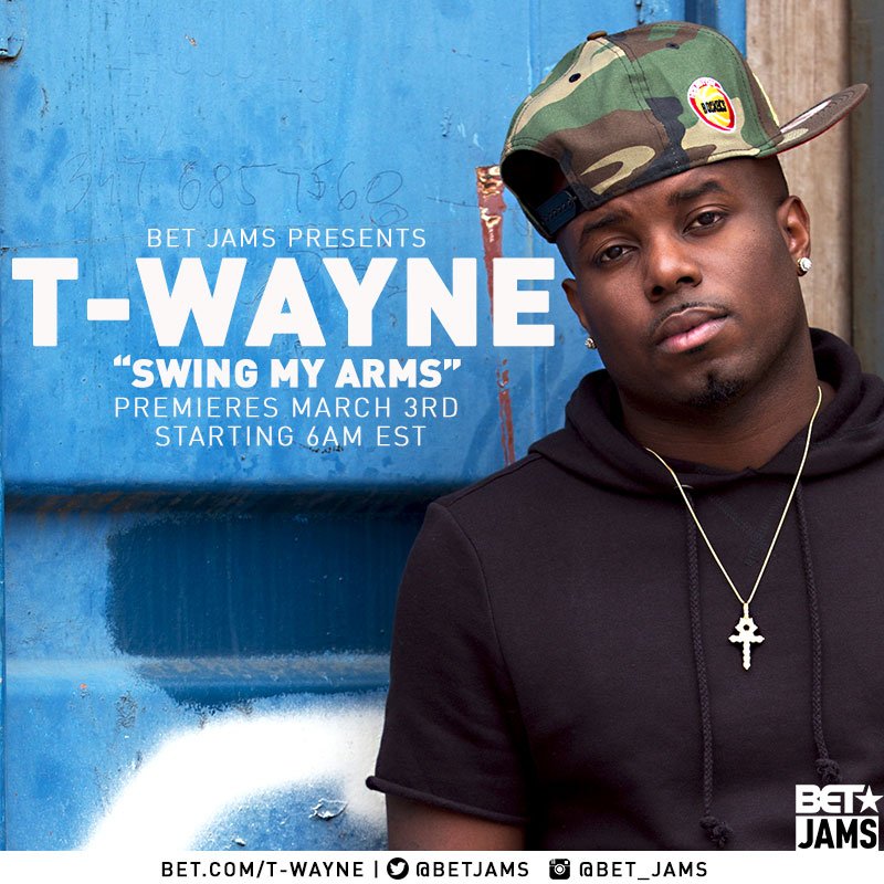InYourMix's tweet photo. Just saw the video for #SwingMyArms by @TWAYNEBSM on @BETJams #Loveit #MyNewJam https://t.co/oqugHcCCEl