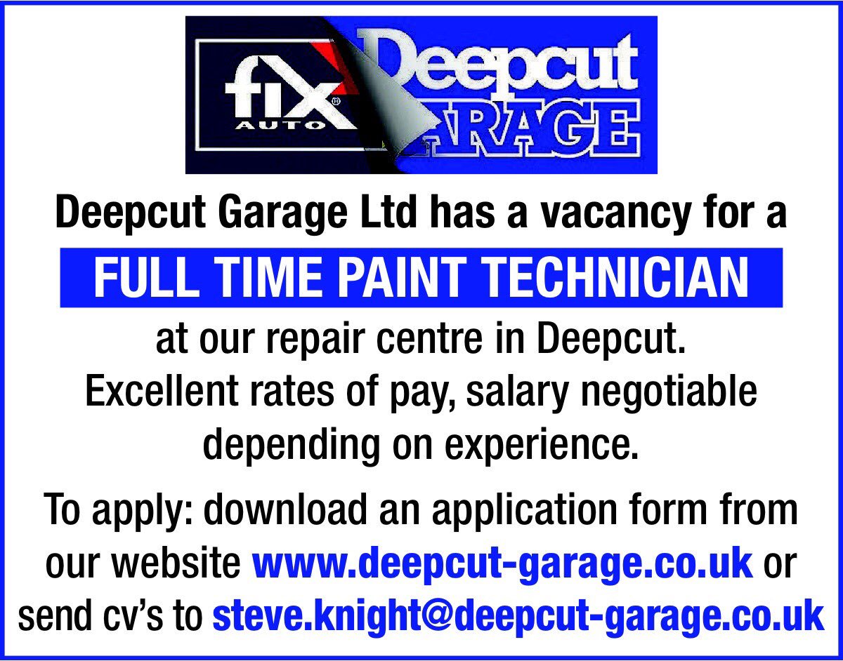Fantastic local #employment opportunity with a great family business #Deepcut #SurreyHeath #Surrey