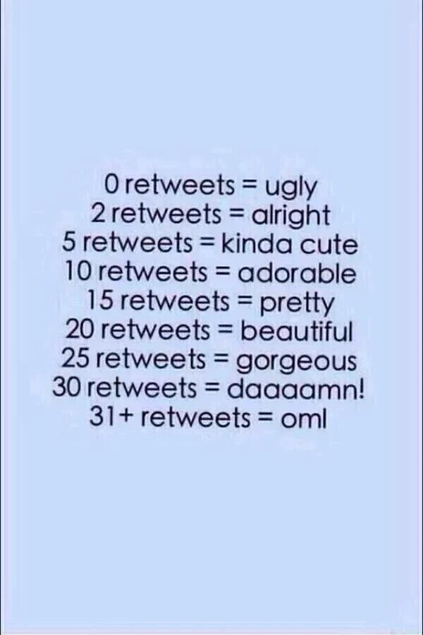 Let's see how many retweets I can get