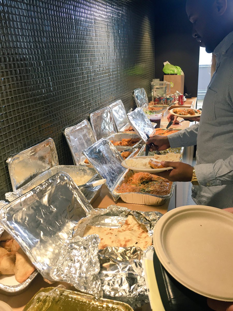 livinmymesslife's tweet photo. When @DarrellThomasJ1 is responsible for getting the food he goes big at Daawat Grill for @wsseattle! #foodcoma https://t.co/d1wzbhliKi