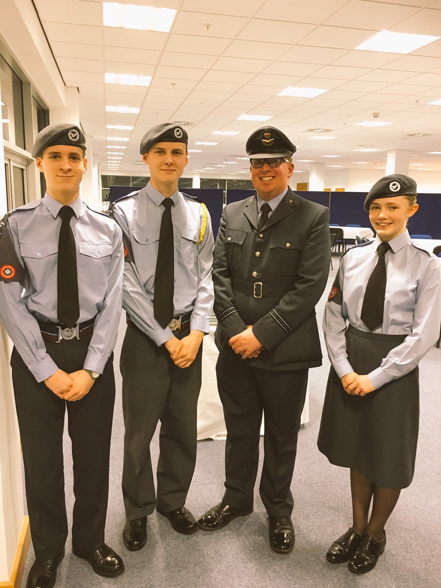 Pictures from tonight's award ceremonies <a href="/oc1092aircadets/">OC 1092 Bridgend Sqn</a> demonstrating how to be two places at once! #whatwedo