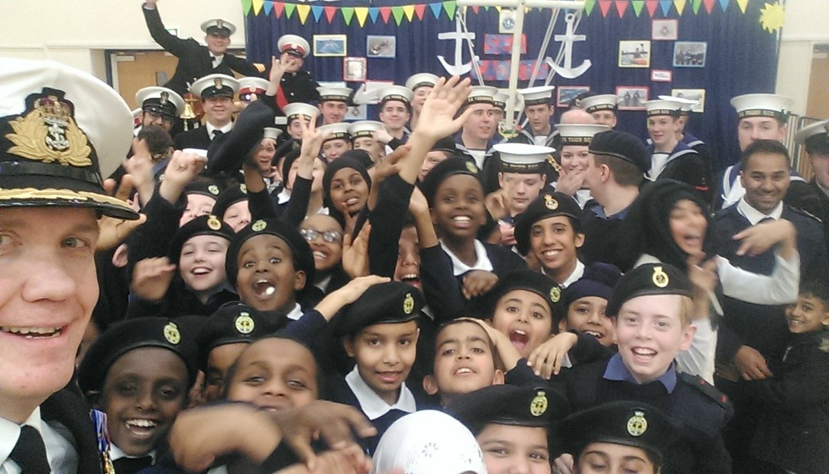 Meet TS Starfish the latest members of the <a href="/SeaCadetsUK/">Sea Cadets</a> family. <a href="/Leicester_Merc/">Leicester_Merc</a> Leicester should be very proud.