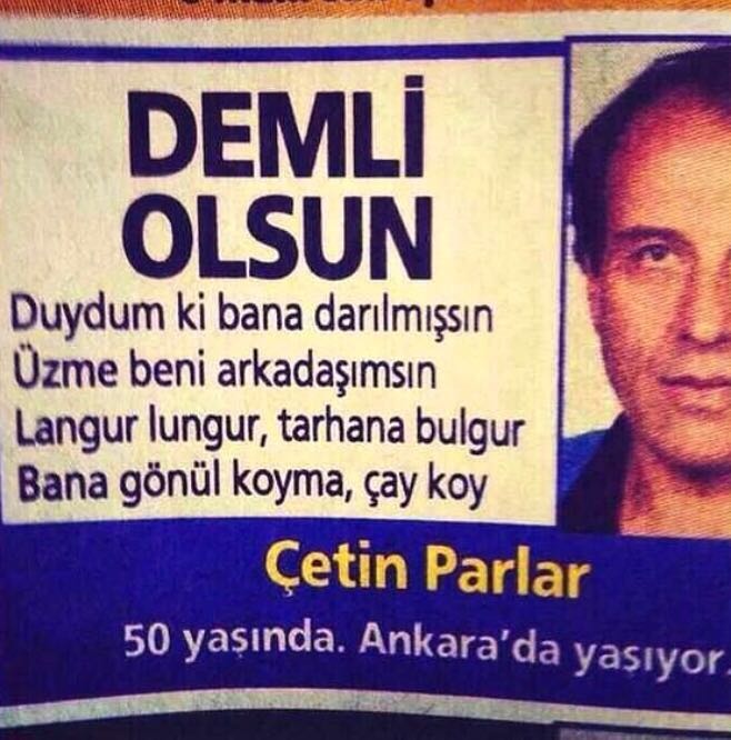 BayBsl's tweet photo. Çay koy çay 😉 https://t.co/8lt1cnSWwZ