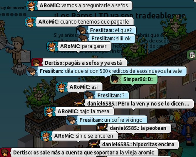 ACTUALIZAMEESTA's tweet photo. QUE EJEMPLO ES ESTE DE UN ADMINISTRADOR DE FANSITE OFICIAL DE @ESHabbo  EH? @diskearomic?@padres2punto0 https://t.co/KYJLmZ0q13