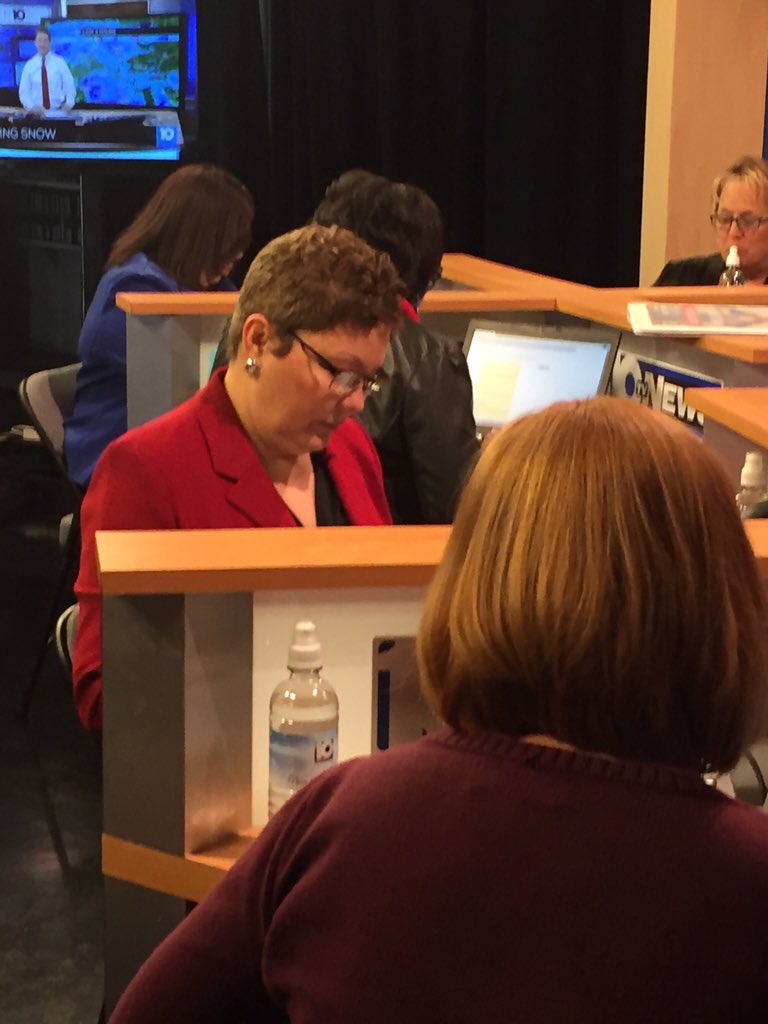 Getting ready for the Where's the Line? Phone Bank!