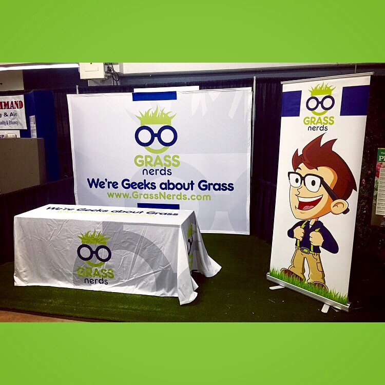 grass_nerds's tweet photo. Be sure to come by &amp; see us at the TD Convention Center for the Southern Home &amp; Garden Show this weekend!! Booth 105 https://t.co/r0eLBeirfX