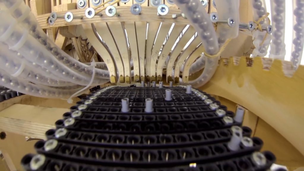 AltParadigm's tweet photo. 2000 marbles x 3000 parts = music via Wintergarten #MarbleMachine: https://t.co/YMFjgFPnbC #maker #designthinking https://t.co/03TnCfmsvH