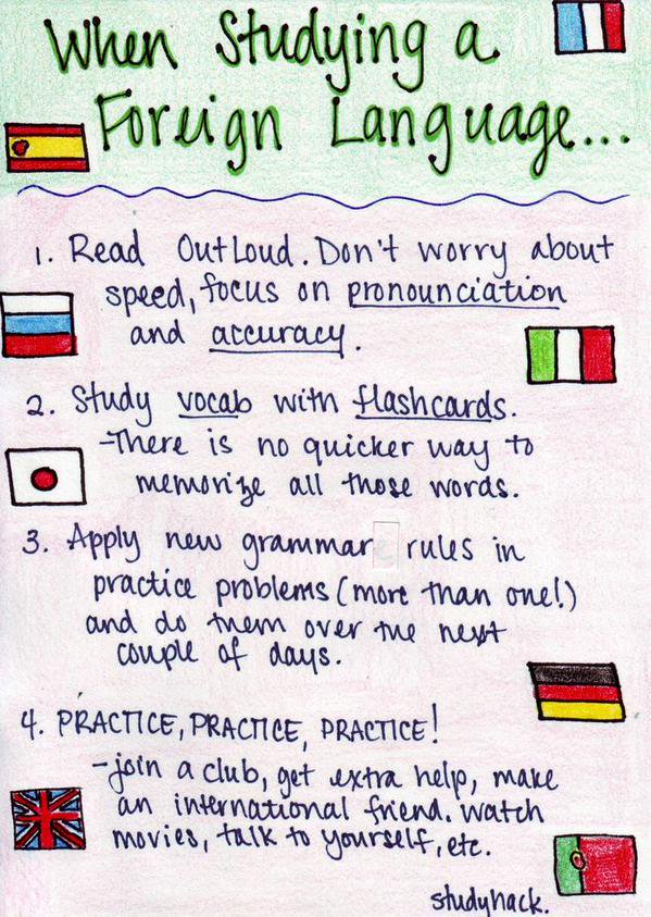 thtlostkid's tweet image. &quot;@ElitePrepSAT: Tips for Studying Foreign Languages bit.ly/1OpTWbW via @StudyHackdotcom https://t.co/HNn6Df86Tf&quot;
