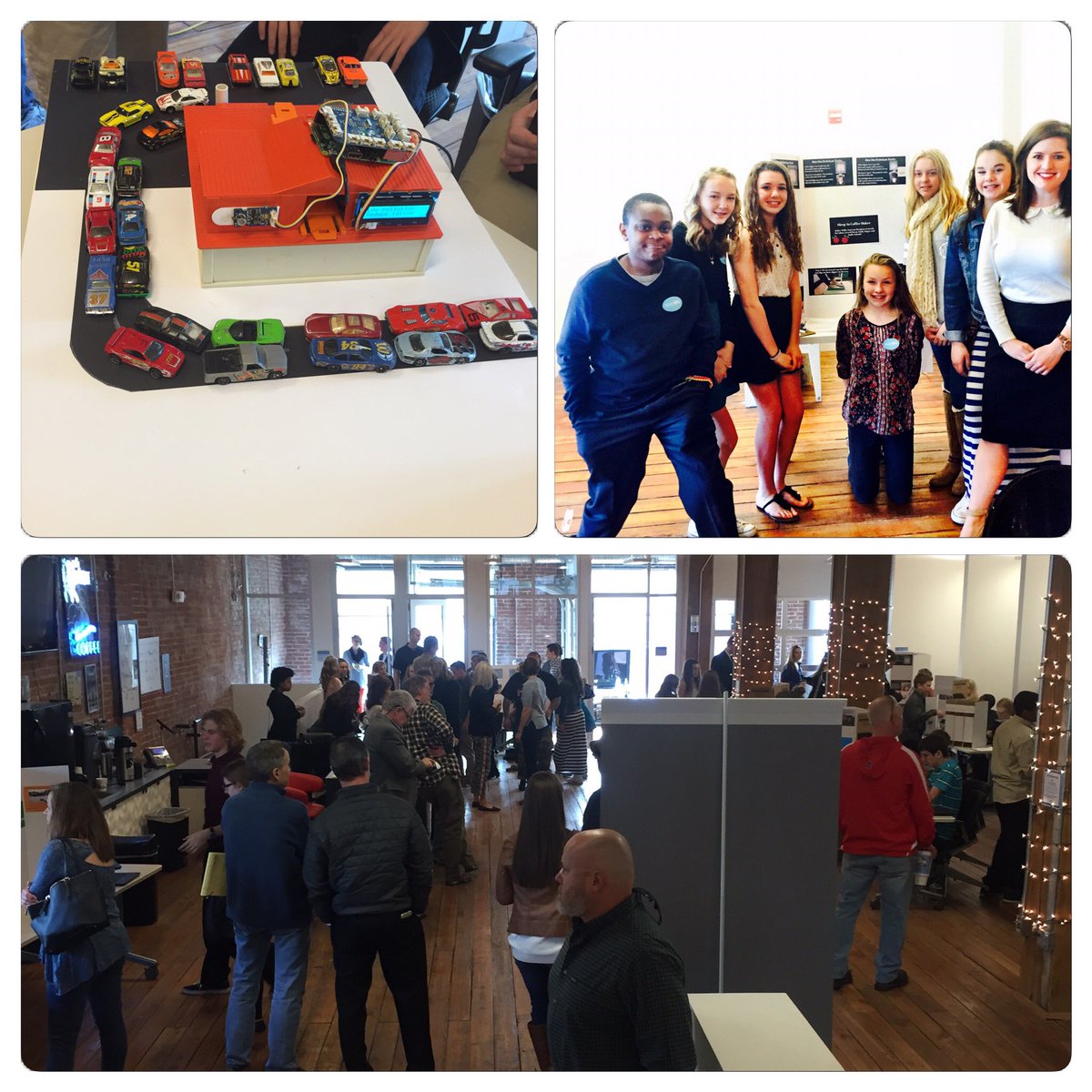 KCMOInnovation's tweet image. .@KatieGPS was a judge today at an innovation challenge for middle schoolers, some great ideas at @thinkbigKC!