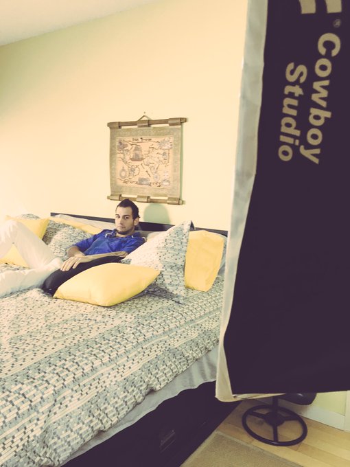 1 pic. On the set new scene solo derby #new scene #menofmontreal #gay #gayporn @markolebeau https://t