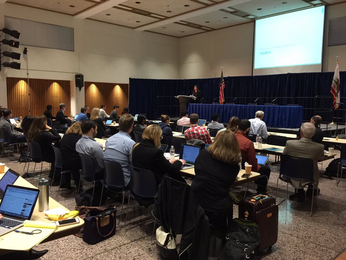SPrivacyCompass's tweet photo. Great turnout &amp; super questions from the #edtech company attendees to #COPPA and #FERPA presentation. #FPFBootCamp https://t.co/N18CG60U52