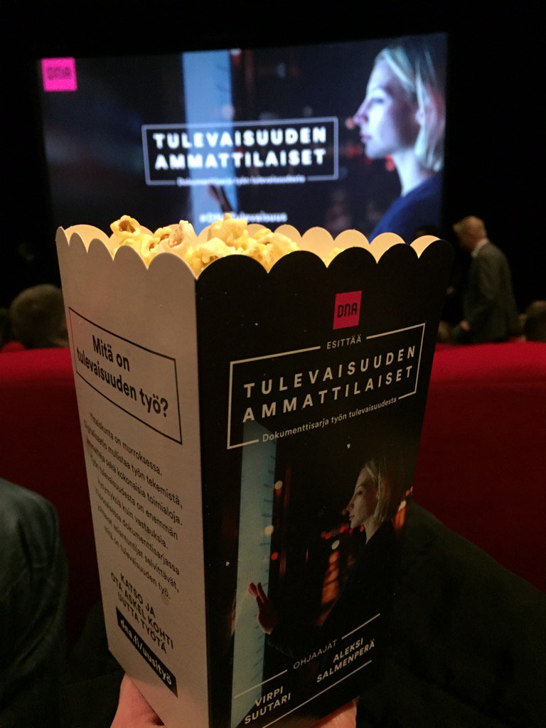 RaisaSummanen's tweet photo. Tulossa mielenkiintoisia dokumentteja työn tulevaisuudesta #dnatulevaisuus #uusityö https://t.co/YLZDWO0I6P