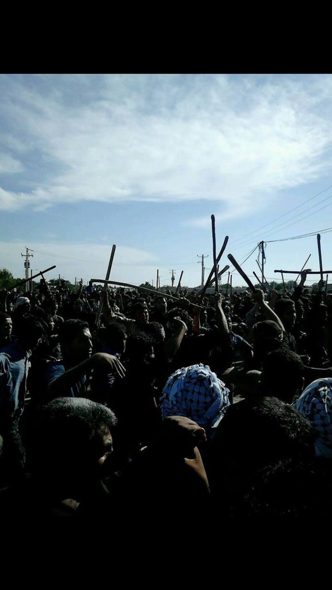 nasserjabor's tweet photo. عاجل : مواجهات عنيفة بين المواطنين الأحوازيين وقوات الاحتلال في منطقة أوشار شرق الفلاحية وسقوط جرحى من الأمن الفارسي https://t.co/PyqzfZWWs6