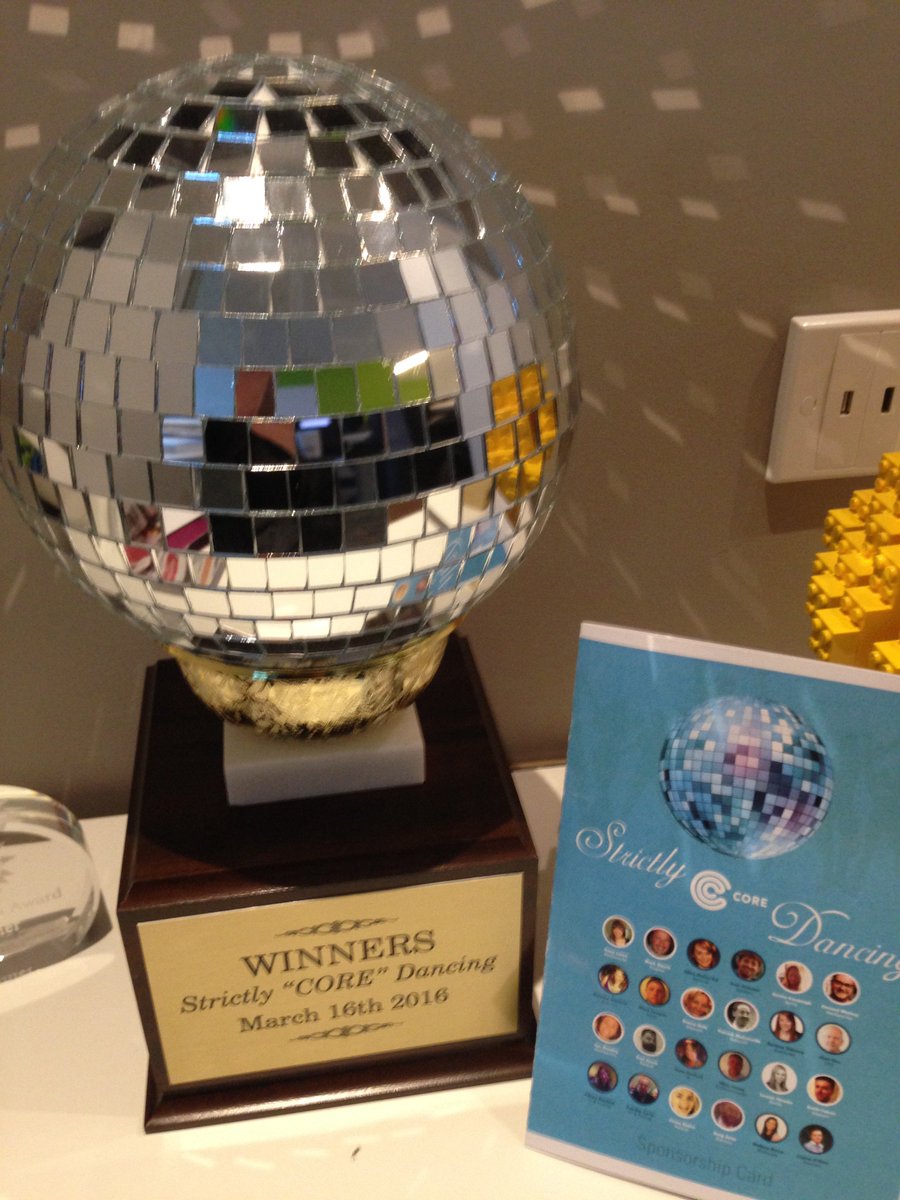 RTECommercial's tweet photo. The winner takes it all! The Strictly “Core” Dancing trophy, we’re proud to support this great event @CoremediaIRL https://t.co/6w5NpQGIIf