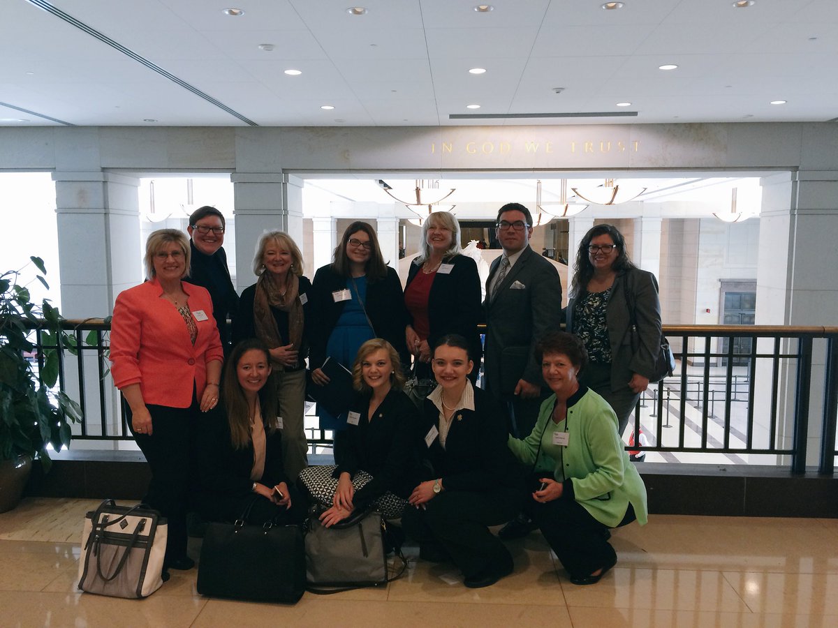 SweCindy's tweet photo. Touring the Capitol for#CapitolHillDay with my fellow SWEsters! @SWEtalk https://t.co/VGf4qgSTQv