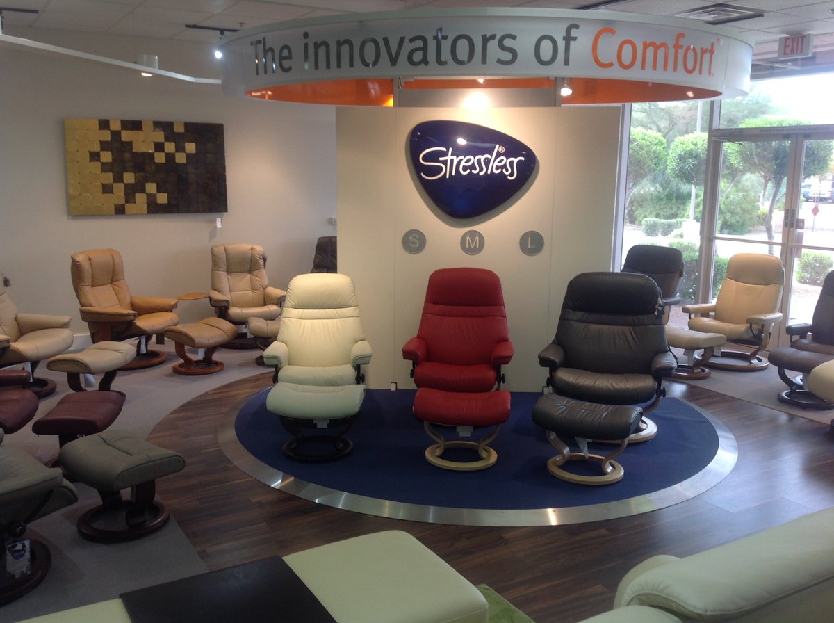 DesignSourceAZ's tweet image. Also don't forget about our extensive @StresslessUS Center for world renowned quality and comforot.