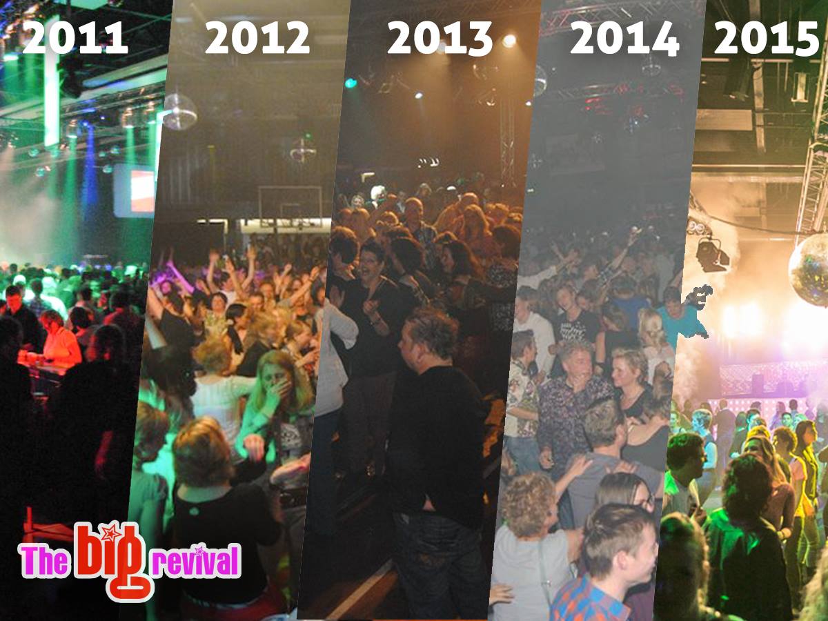 Dit jaar is de zesde editie van The Big Revival​. Wij vroegen ons af bij welke edities jij bent geweest?