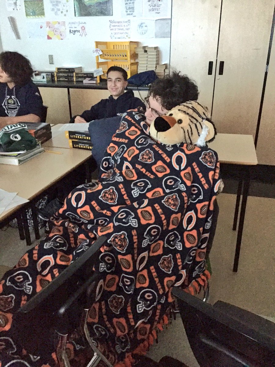 Ms_ClarkSHS's tweet photo. We take watching Of Mice and Men very seriously in Honors English 9. #ajmarsh #itsthelittlethings https://t.co/5vWjCDjF4Y