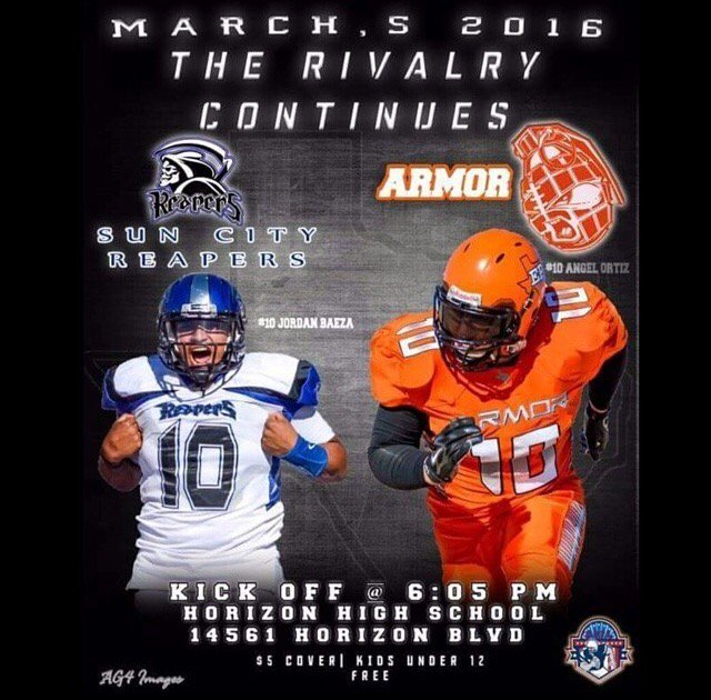 El_PasoArmor's tweet image. Come join us! #EPArmor
#BeatTheReapers #EPFootball