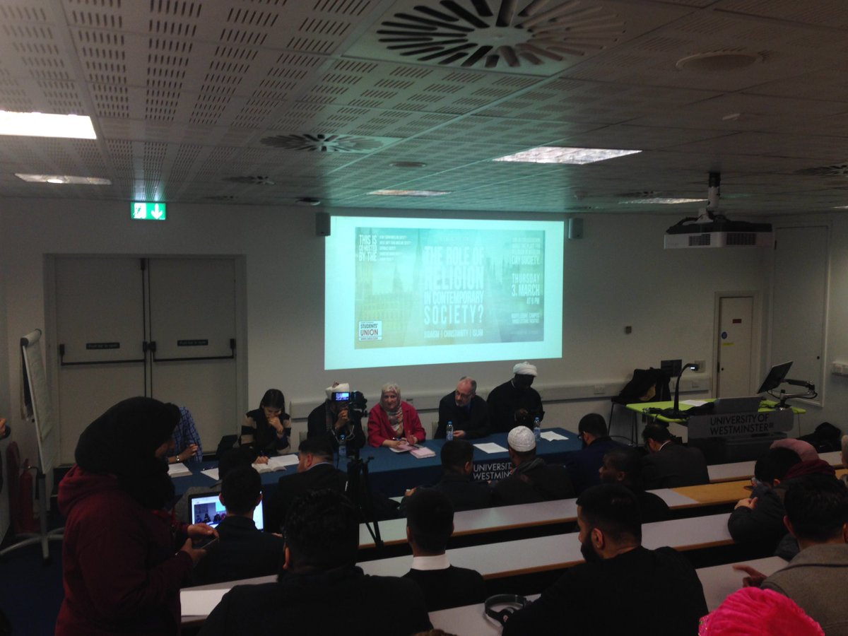Lee_UJS's tweet image. .@UniWestminster interfaith panel &quot;what role does religion have in contemporary doc&quot; is about to start! @leah_solo