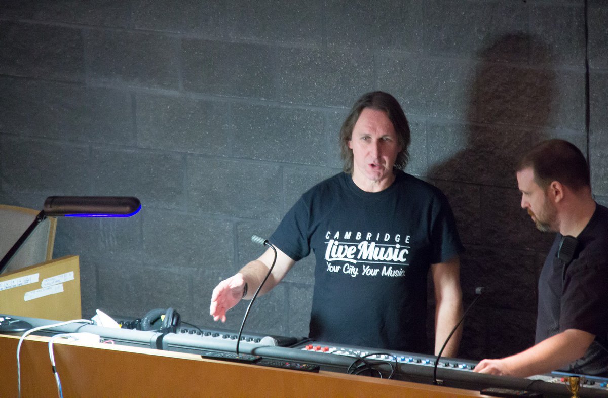 CbridgeMusic's tweet photo. #SoundsofCambridge LIVE! sounded AMAZING 'cause we choose to work with the BEST! BIG #CLM thank you to @AngusAudio https://t.co/6kOEVoUH1y