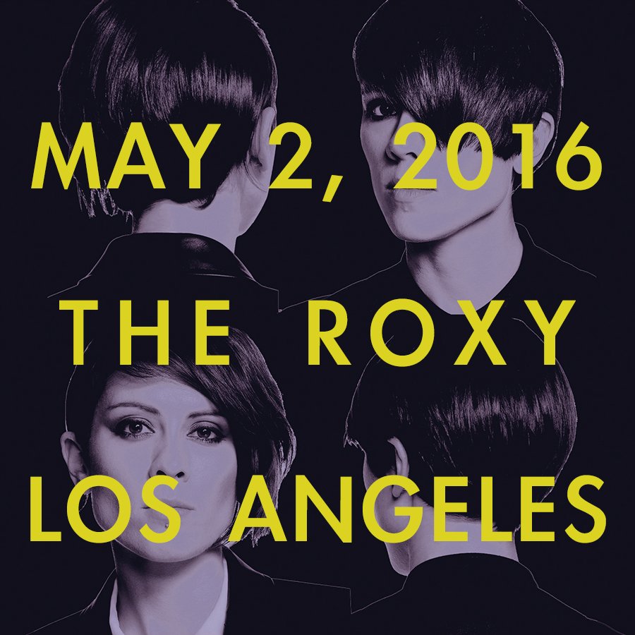 TheSCSociety's tweet photo. LA! May 2 at The Roxy! Pre-sale starts at 10:30am PST! Password is COFFEE. https://t.co/8t0MWvnaxD https://t.co/9BaknjHkpi
