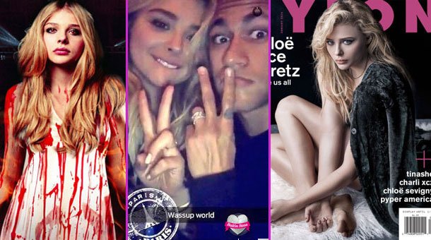 Cloe Grace Moretz y Neymar ¿novios en París?