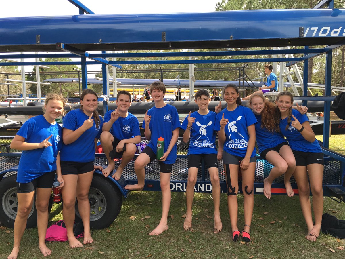 #NORSPARTANS middle school crew crushed the competition at the 2016 Novice Regatta  #1 out of 23 teams!