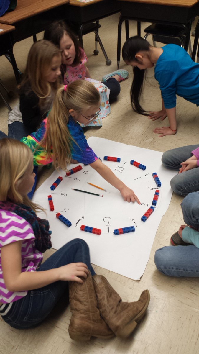 clawsonses's tweet photo. Having fun learning about time!  #pcps_teach @SES_Teach https://t.co/BxzMG72MGy
